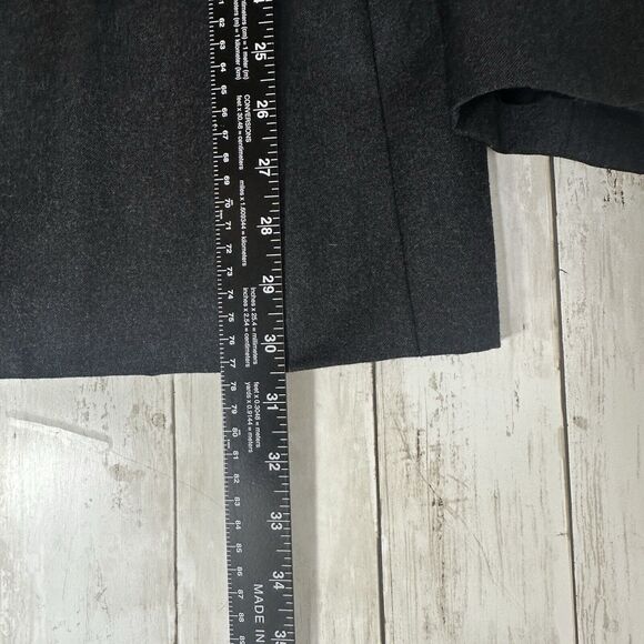 Brooks Brothers Womens Size 6 100% Wool Single Breasted Blazer Jacket Black/Gray - Picture 10 of 12